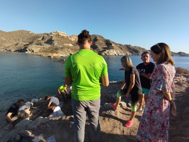 Descubren en la Isla del Fraile una pileta romana para hacer salazones de más de 14.000 litros de capacidad