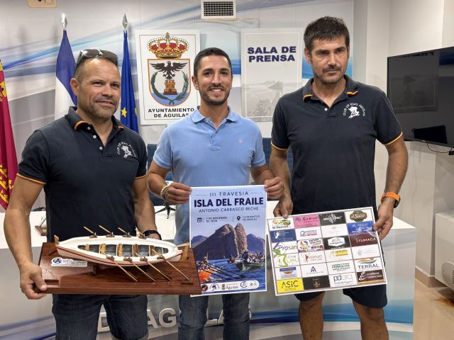 El Ayuntamiento de Águilas presenta la III Travesía Isla del Fraile, que se celebrará el próximo 1 de noviembre