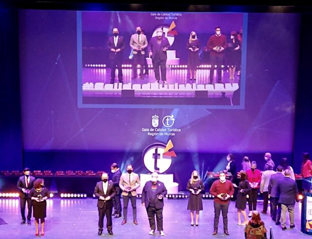 La Oficina de Turismo de Águilas recibe dos galardones en la Gala de Calidad Turística