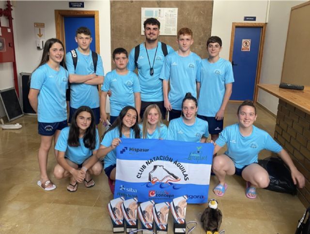 El Club Natación Águilas cosecha triunfos en Lorca