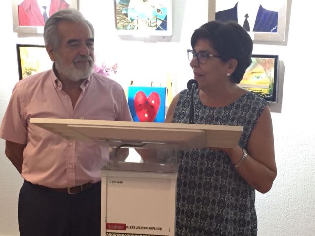 Segura y Entrena exponen sus obras en Águilas