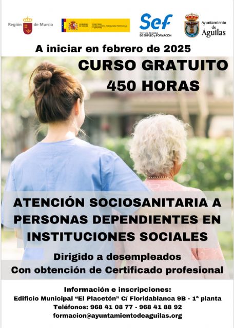 El Ayuntamiento da a conocer la oferta formativa gratuita que se desarrollará durante 2025