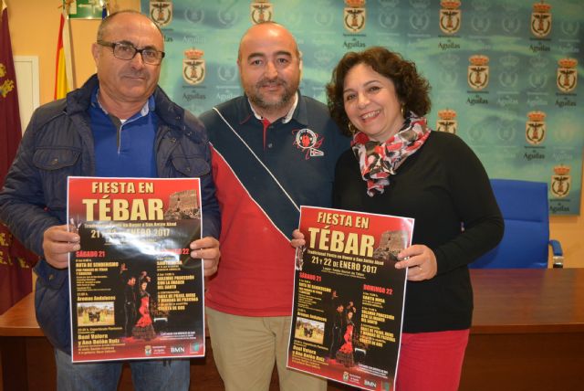 La pedanía de Tébar se prepara para las fiestas de San Antón