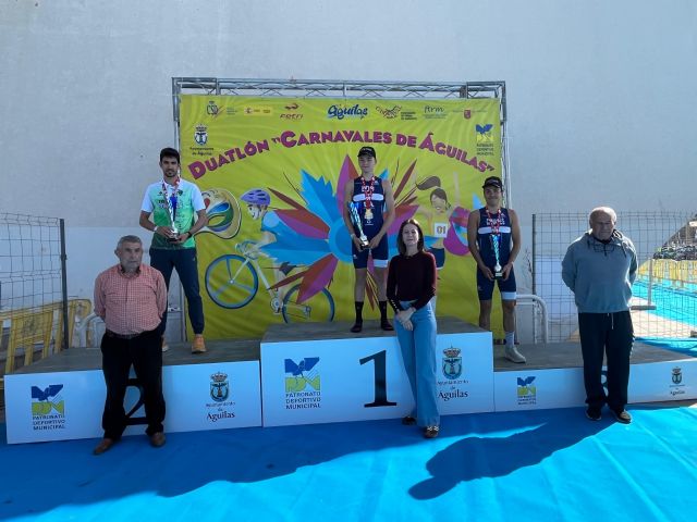 Marta Pintanel Raymundo e Izan Edo Aguilar ocupan los primeros puestos en el XXXI Duatlón Carnavales de Águilas