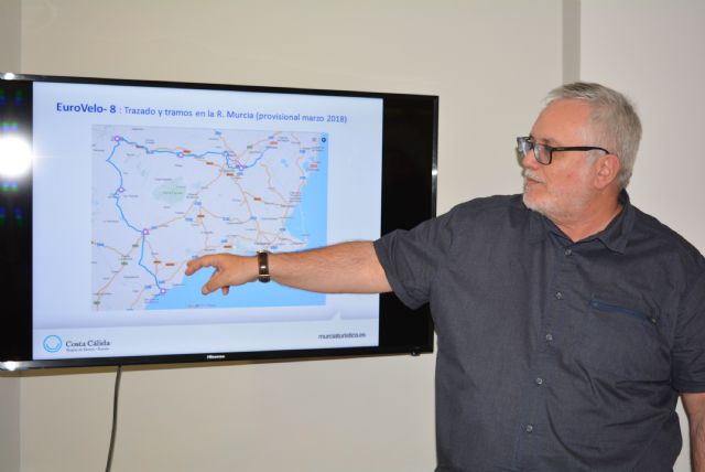 Águilas será el único municipio costero de la Región por el que discurrirá la Ruta Cicloturista Eurovelo