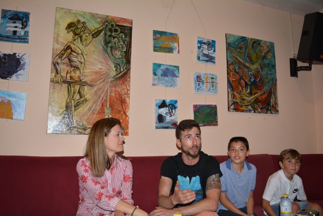 Águilas a vista de niño muestra el municipio a través de las pinceladas de los más pequeños