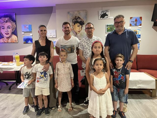 'Pintamos en libertad', una exposición de los alumnos de Pedro Juan Rabal