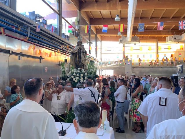 Águilas acompaña a los pescadores en el día de su Patrona