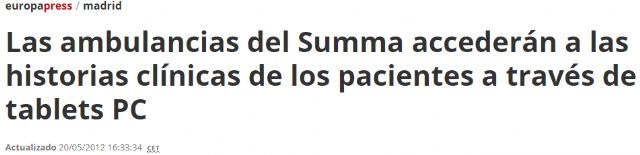Ciudadanos quiere que los profesionales sanitarios puedan acceder al historial médico de los pacientes telemáticamente ante urgencias, accidentes y otras situaciones fuera de los centros de salud