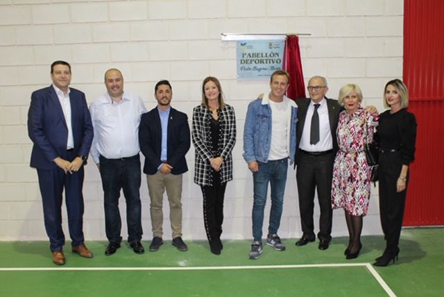 Águilas agradece la labor deportiva de Pedro Bayona Marín bautizando con su nombre el nuevo Pabellón de Baloncesto