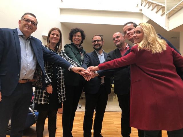 La alcaldesa de Águilas participa en el encuentro de alcaldes de la Comarca del Guadalentín organizado por Ceclor