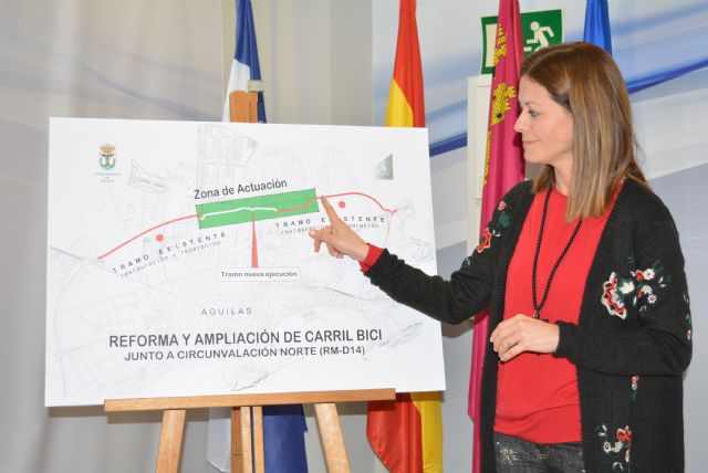 Mañana se adjudicará la construcción de un nuevo tramo del carril bici que circunvala Águilas