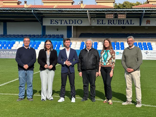 La Comunidad financia la remodelación de la iluminación del estadio ´El Rubial´ en Águilas