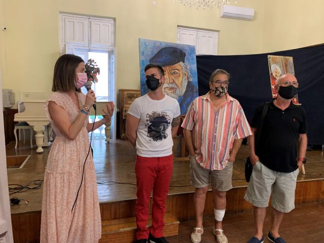 El Casino de Águilas acoge la exposición 'Rimas y Leyendas' del artista aguileño Pedro Juan Rabal