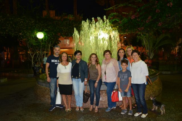 La Pava de la Balsa y el puente de El Hornillo se iluminaron de verde para concienciar sobre las enfermedades mitocondriales