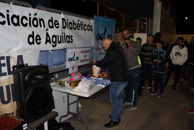 Fútbol solidario con la Asociación de Diabéticos de Águilas (ADIA)