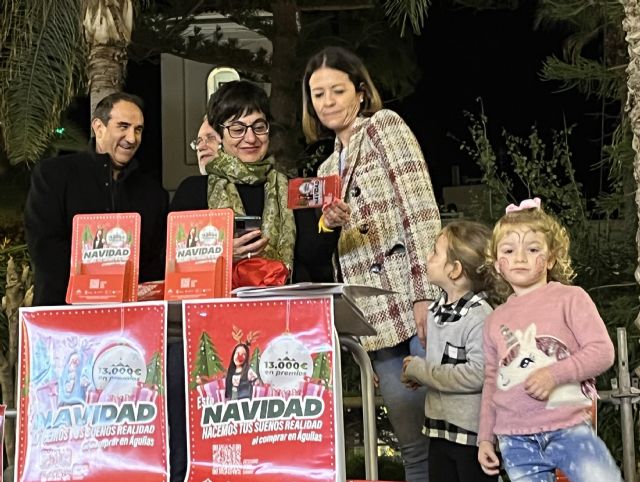 La Asociación de Comerciantes A.C.I.A. reparte 13.000 euros para compras en Águilas