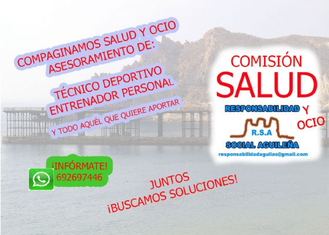 Se constituye la Comisión de Salud y Ocio de Responsabilidad Social Aguileña