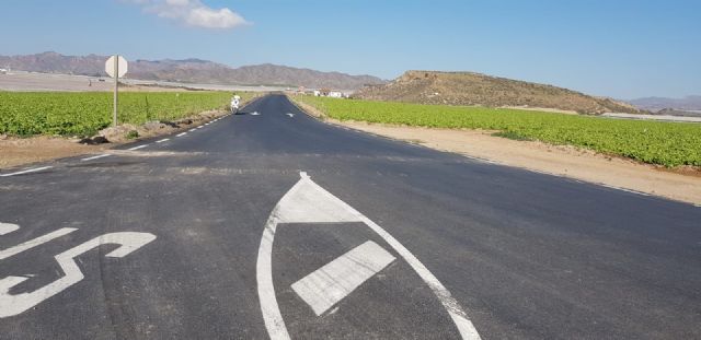 Concluyen las actuaciones de los caminos rurales del Cabezo Negro y Collados de En Medio, aprobadas por la Consejería en 2016