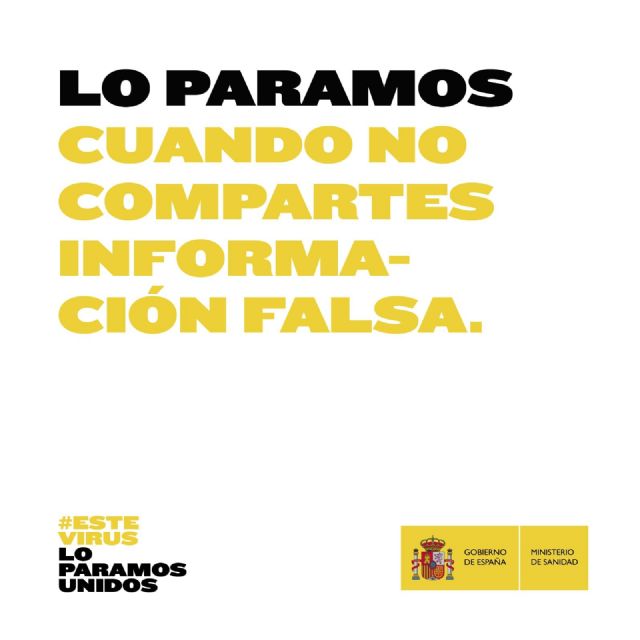 Piden a la ciudadanía a no dar credibilidad a los numerosos bulos y noticias falsas en relación con el coronavirus