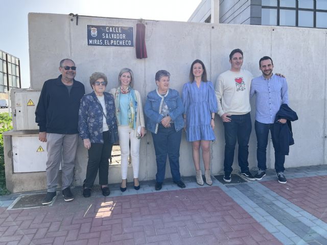 Salvador Miras 'El Pacheco' cuenta con una calle en la localidad
