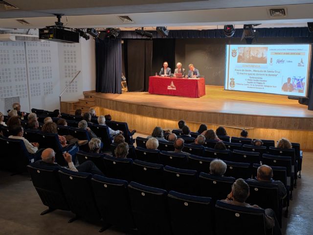 La Casa de Cultura acoge una conferencia sobre Álvaro Bazán a cargo de Mateo Cerdán