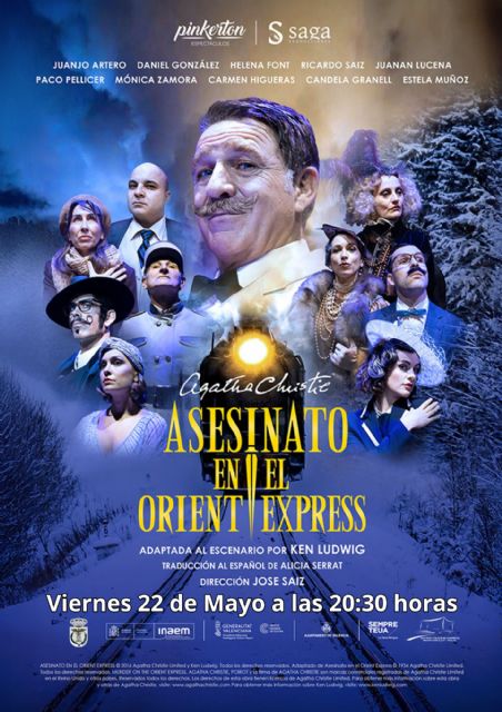 Asesinato en el Orient Express llega al auditorio el próximo viernes