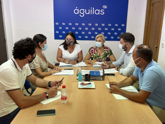 El PP inicia el nuevo curso político cargado de iniciativas trabajadas de la mano de colectivos y organizaciones de Águilas