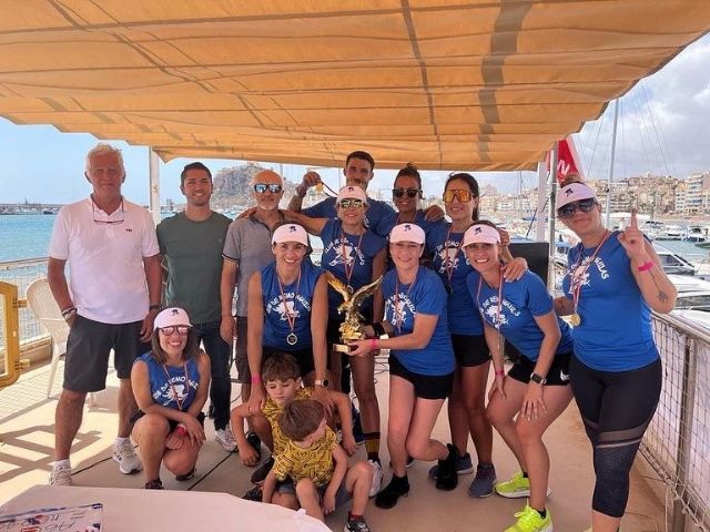 El Club de Remo Águilas, campeón en todas las categorías participantes en la III Regata de la Liga Regional