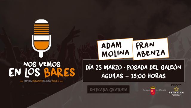 El Festival Nos vemos en los bares llega este sábado a Águilas