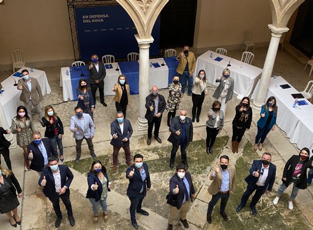 López Miras y Reverte reclaman unidad y piden al PSOE el 'apoyo sin fisuras' al trasvase Tajo-Segura