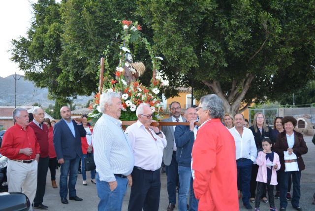 Multitudinarias fiestas patronales en la pedanía de Los Arejos