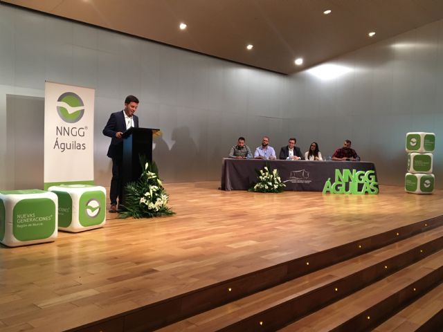 Francisco Hernández, nuevo presidente de NNGG en Águilas