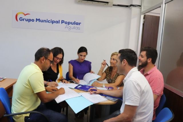 El PP de Águilas solicita que se incorpore la Policía Local al sistema de seguimiento integral de los casos de violencia de género