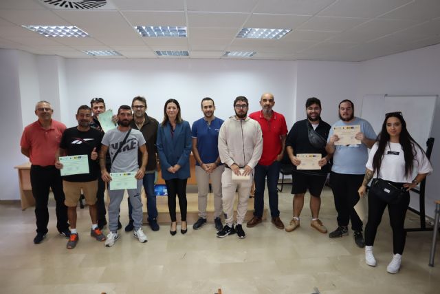 Concluye la tercera edición de formación gratuita para el Fomento del Sector Pesquero en Águilas