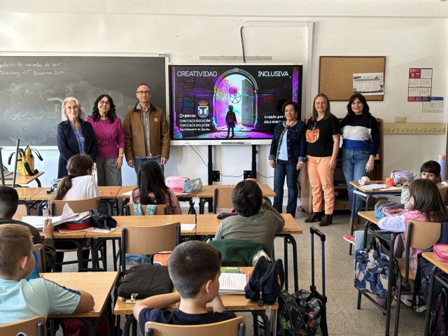 El alumnado de 5° de Primaria de los centros educativos de Águilas participa en el proyecto Creatividad Inclusiva