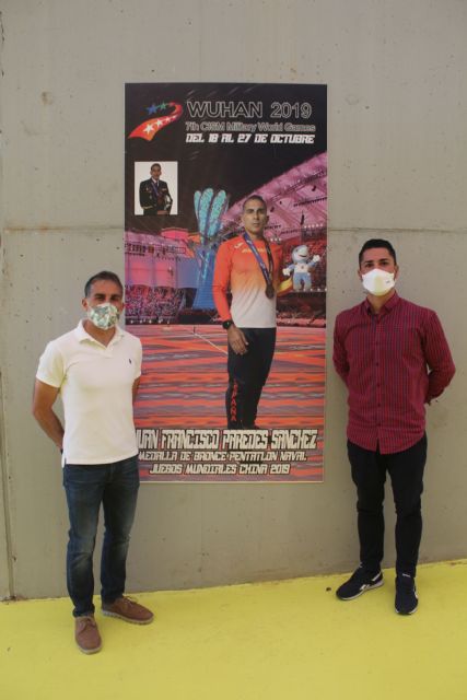 Homenaje al aguileño Juan Francisco Paredes por su gran trayectoria deportiva