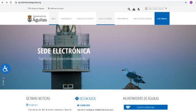 El Ayuntamiento de Águilas expide certificados digitales, útiles, entre otras cosas, para recibir las notificaciones de las Ayudas al Alquiler