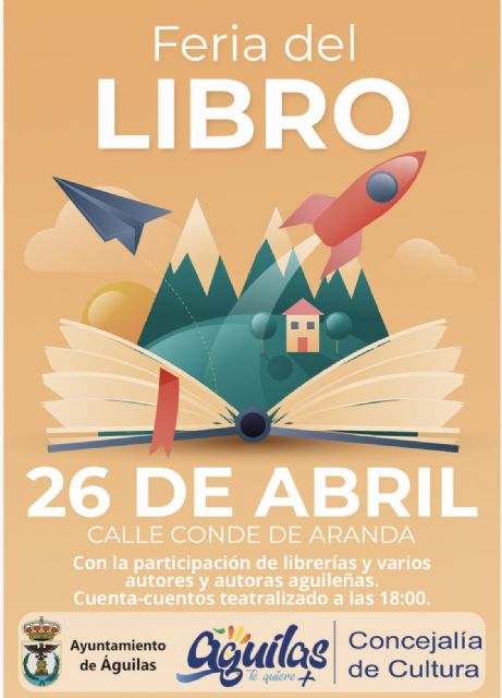 Librerías y autores se darán cita en la Feria del Libro el próximo domingo