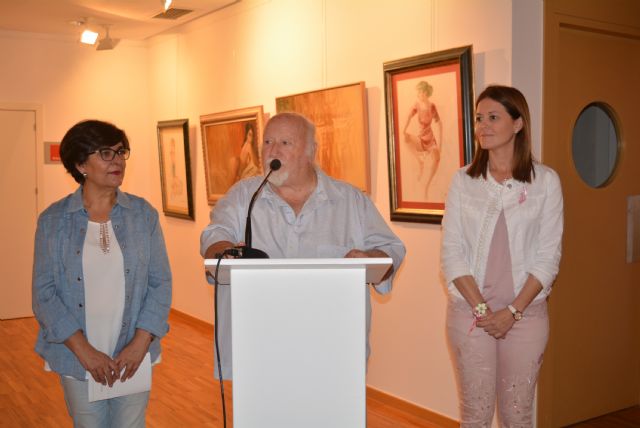 La mirada que desnuda, una muestra que refleja la fuerza pictórica de Perellón