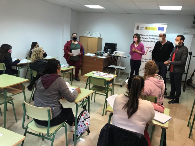 Esta semana ha dado comienzo un nuevo itinerario del Programa Operativo de Empleo, Formación y Educación (POEFE) Águilas T-Forma