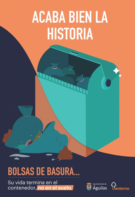 Entorno Urbano y el Ayuntamiento de Águilas ponen en marcha una campaña de concienciación sobre limpieza