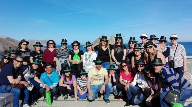 Consumidores  aguileños visitaron empresas y comercios en una ruta por Águilas