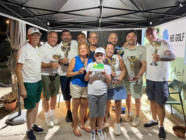 Celebrada en Águilas la I Liga Regional Social de Golf Isla del Fraile