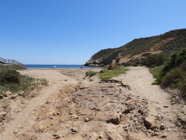 La Comunidad promueve nuevas actuaciones para mejorar la conservación de hábitats en el espacio protegido de Cuatro Calas en Águilas