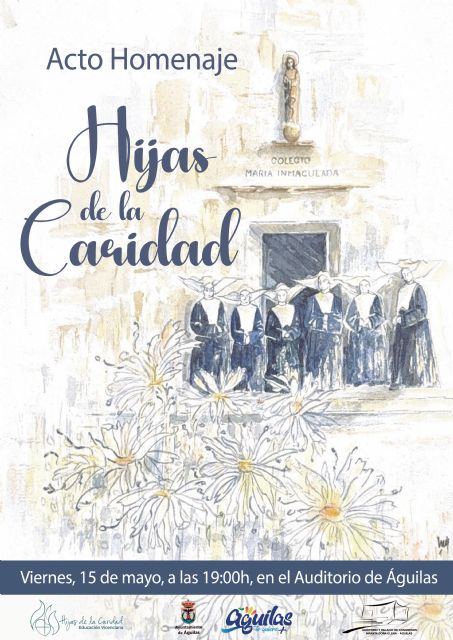 El Ayuntamiento de Águilas rendirá homenaje a las Hijas de la Caridad el próximo 15 de mayo