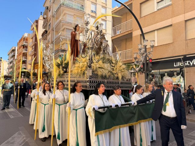 La procesión de las Palmas 2026 recorre las calles de Águilas