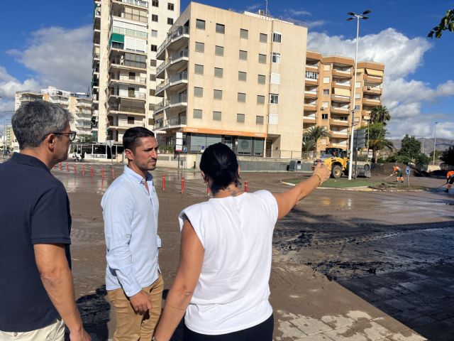 Águilas registró un acumulado de 38 litros en media hora durante la madrugada de ayer