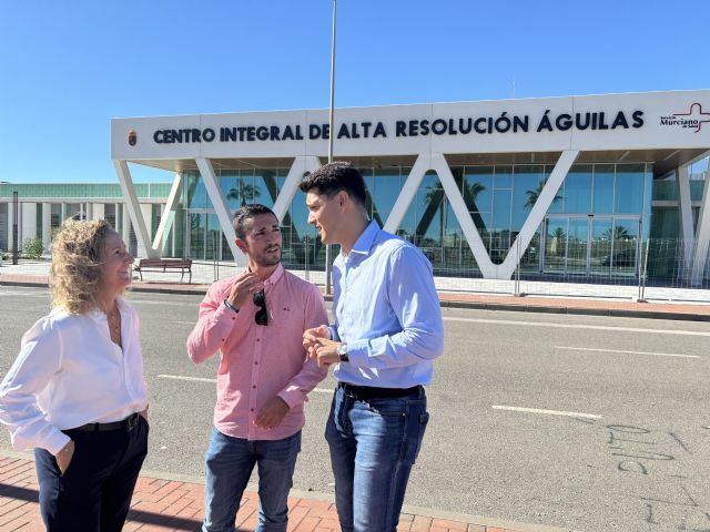 El PP de Águilas no apoya la propuesta del PSOE solicitando que el CIAR abra sus puertas a la mayor brevedad posible y lo haga con todos los especialistas médicos anunciados