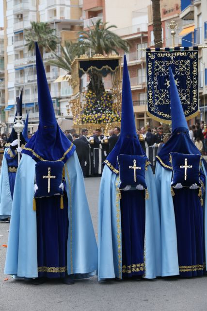 La Semana Santa de Águilas sacará a la calle cinco procesiones durante los próximos días